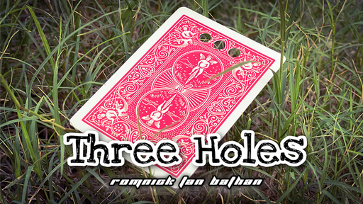 Three Holes by Romnick Tan Bathan - INSTANT DOWNLOAD