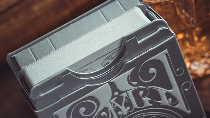 Smoke & Mirrors V8, Silver (Deluxe) Edition Playing Cards by Dan