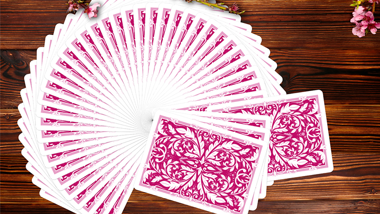 Leaves Summer Collector's White (Number Seal) Playing Cards by Dutch Card House Company