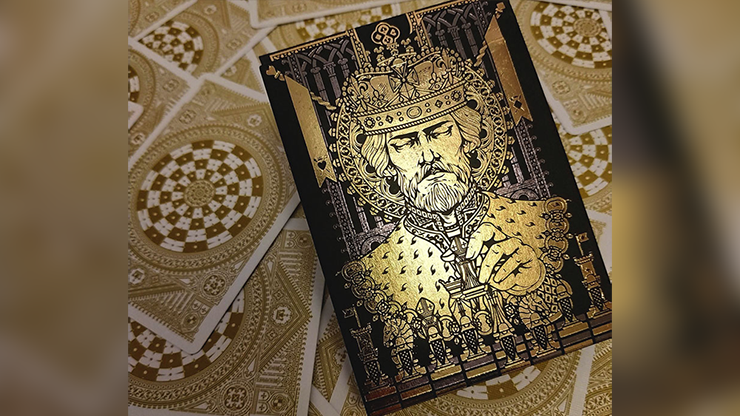 Kings Game Black Playing Cards