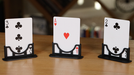 Three Cards Monte Stand RED (Gimmicks and Online Instruction) by Jeki Yoo - Trick