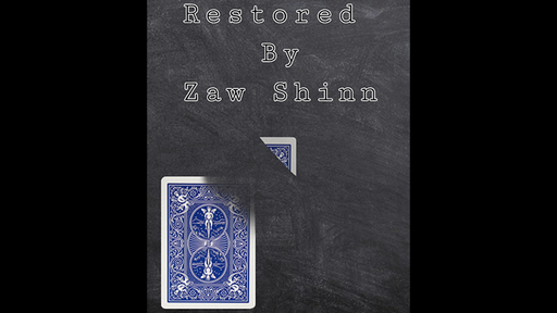 Restored by Zaw Shinn - INSTANT DOWNLOAD