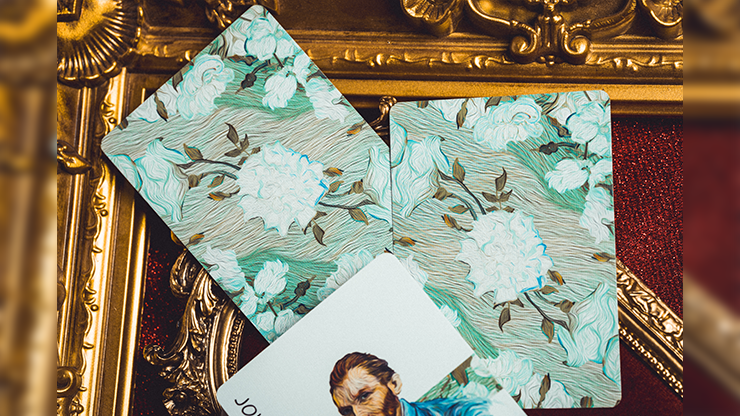 Van Gogh Roses (Numbered Seal-Borderless) Playing Cards