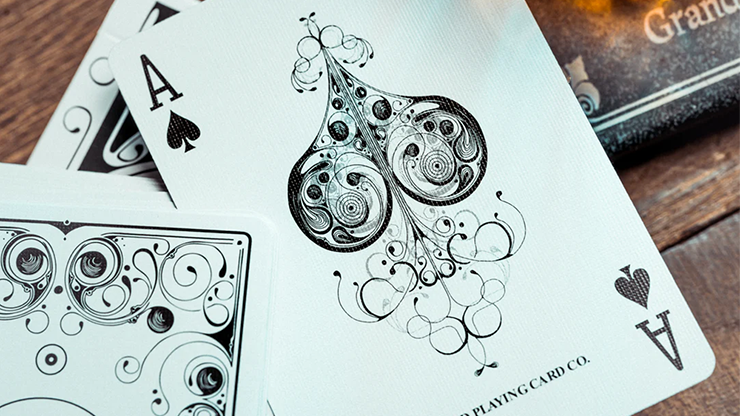 Smoke & Mirror (Smoke-White) Deluxe Limited Edition Playing Cards