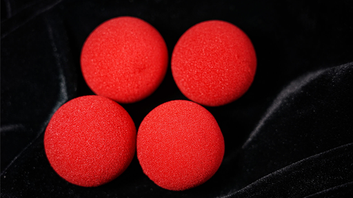 New Sponge Ball (Red) by TCC (Sponge balls and online instructions) - Trick