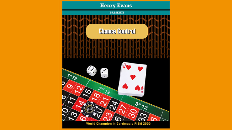 Chance Control Red (Gimmicks and Online Instructions) by Henry Evans 