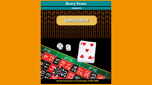 Chance Control Blue (Gimmicks and Online Instructions) by Henry Evans 
