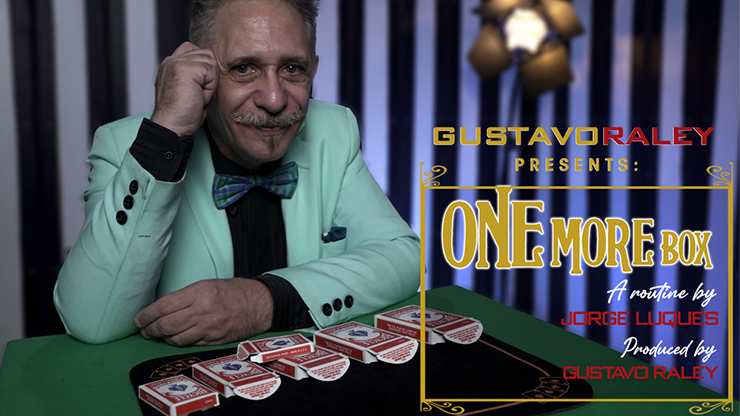 ONE MORE BOX RED (Gimmicks and Online Instructions) by Gustavo Raley - Trick