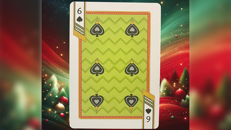 Stripper Bicycle Nutcracker (Green) Playing Cards