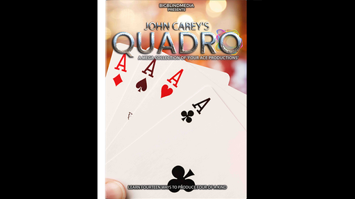 Quadro by John Carey - Fourteen Methods for Producing Four-of-a-Kind - INSTANT DOWNLOAD