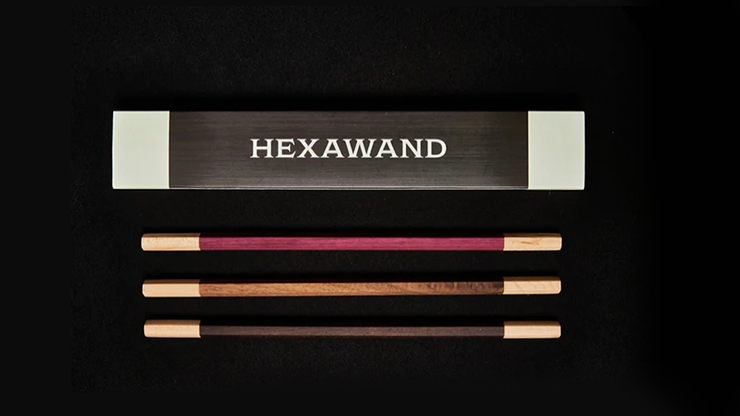 Hexawand Walnut (Brown) Wood by The Magic Firm 