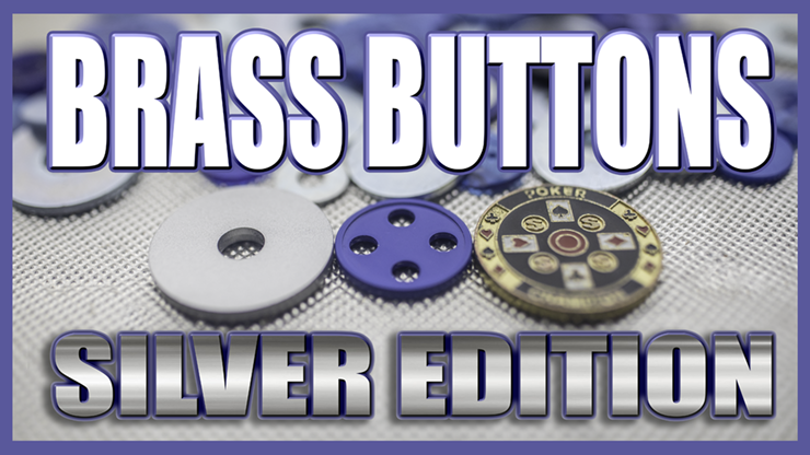 BRASS BUTTONS SILVER EDITION (Gimmicks and Online Instruction) by Matthew Wright 