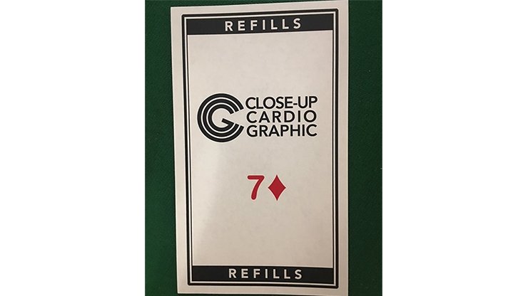 7D Refill Close-up Cardiographic by Martin Lewis - Merchant of Magic