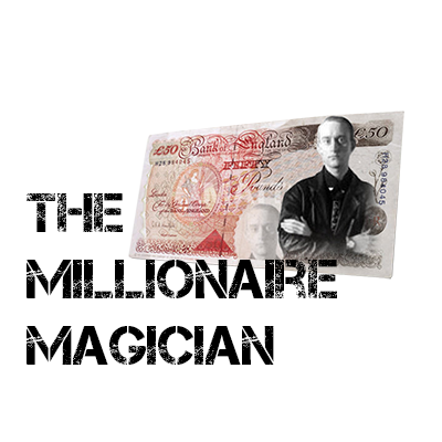 The Millionaire Magician by Jonathan Royle mixed media - INSTANT DOWNLOAD