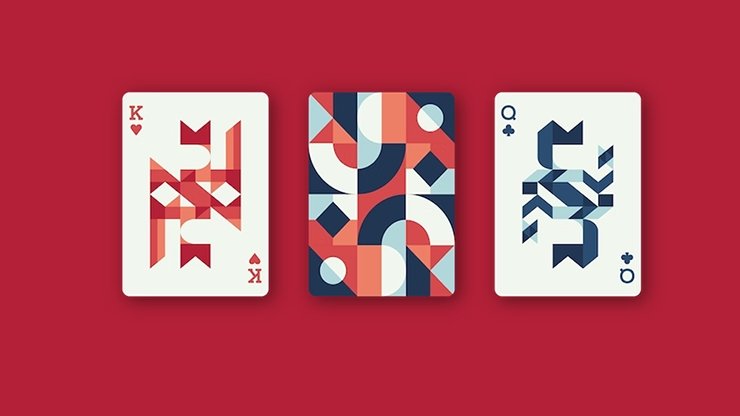 Abstract Playing Cards - Merchant of Magic