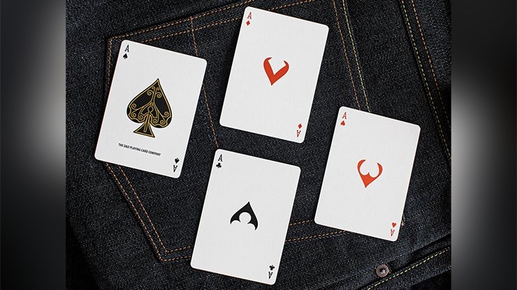 ACE FULTON'S CASINO COWBOY DENIM PLAYING CARDS - Merchant of Magic