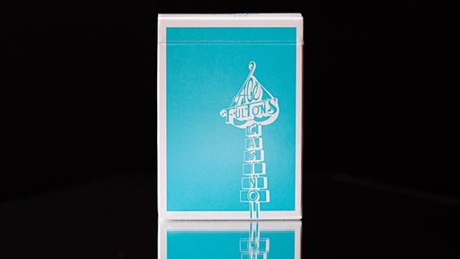 Ace Fulton's Casino: Miami Vice Blue Playing Cards - Merchant of Magic