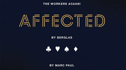 Affected by Berglas (Gimmick and online instructions) by Marc Paul - Merchant of Magic