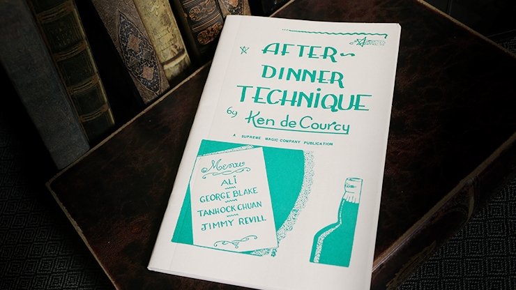 After Dinner Technique by Ken de Courcy - Book - Merchant of Magic