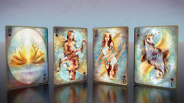 Alis Luminis The Winged Playing Cards Deck - Merchant of Magic