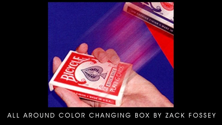 All Around Color Changing Box by Zack Fossey video - INSTANT DOWNLOAD - Merchant of Magic