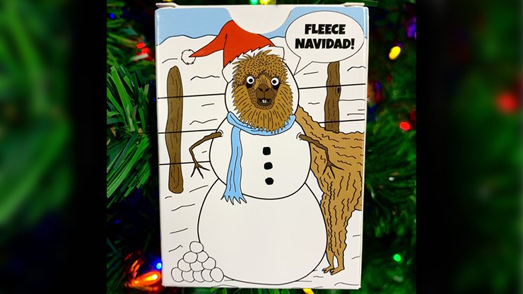 Alpaca Christmas Playing Cards - Merchant of Magic