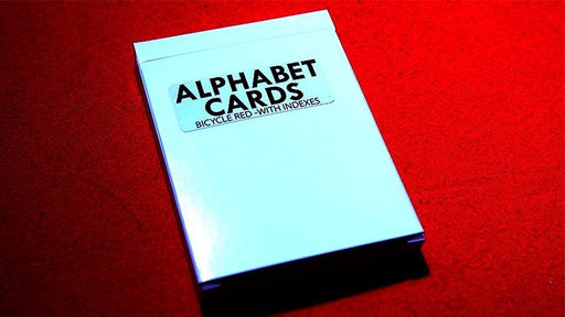 Alphabet Playing Cards Bicycle With Indexes - Merchant of Magic