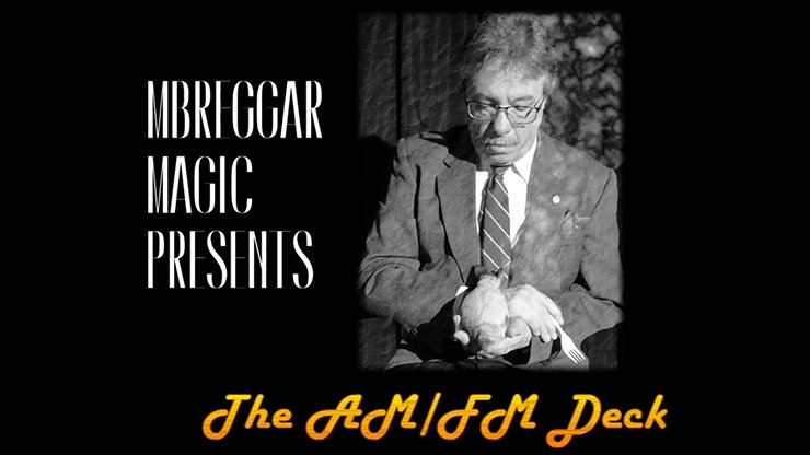 AM FM DECK RED by Michael Breggar - Trick - Merchant of Magic