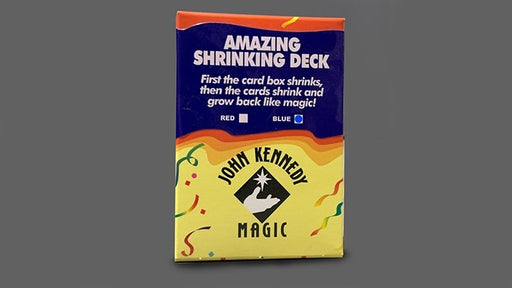 Amazing Shrinking Deck BLUE by John Kennedy Magic - Trick - Merchant of Magic