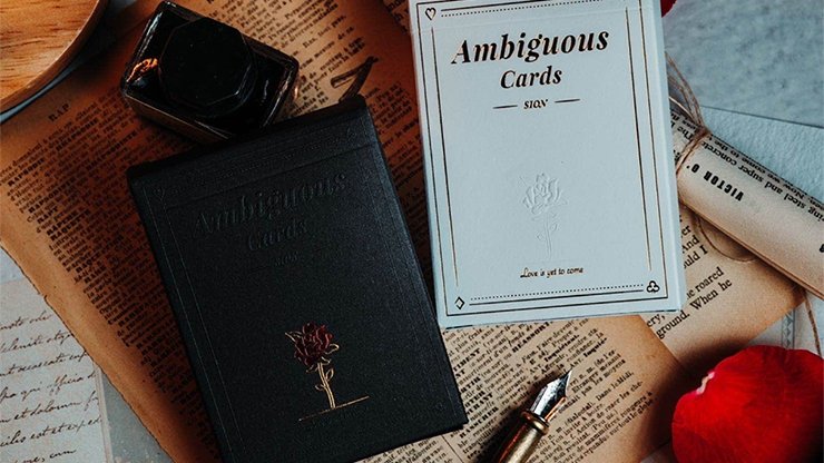 Ambiguous (Black) Playing Cards - Merchant of Magic