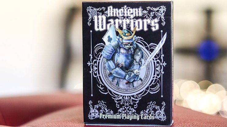 Ancient Warriors (Black) Playing Cards - Merchant of Magic