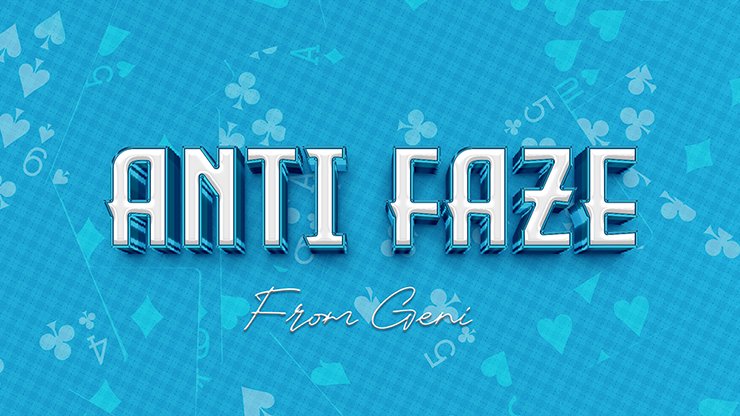 Anti-Faze by Geni - INSTANT DOWNLOAD - Merchant of Magic