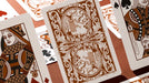 Antler Playing Cards (Persimmon) by Dan and Dave - Merchant of Magic