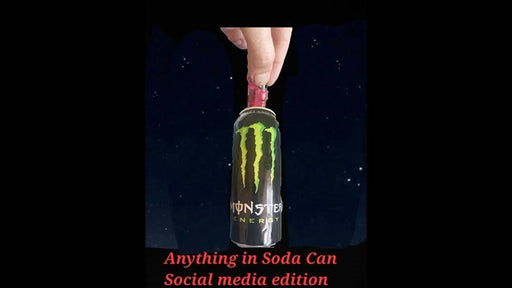 Anything in Soda Can by Zack Fossey video - INSTANT DOWNLOAD - Merchant of Magic