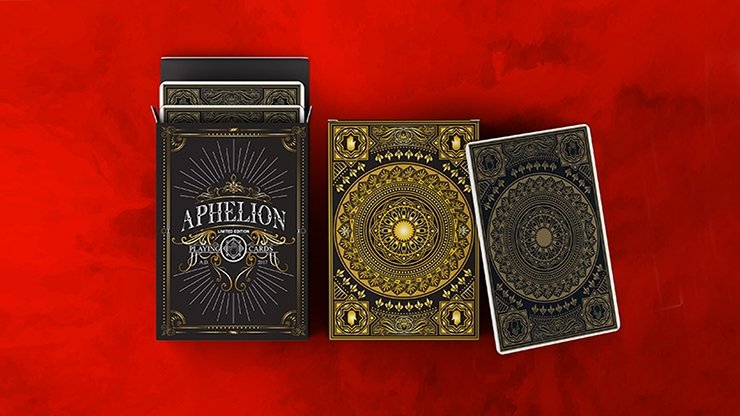 Aphelion™ Playing Cards - Black Edition Playing Cards - Merchant of Magic