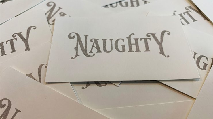 Appearing Business Cards (Naughty Pack) by Sam Gherman - Trick - Merchant of Magic
