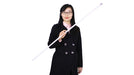Appearing Cane (Plastic, WHITE) by JL Magic - Merchant of Magic
