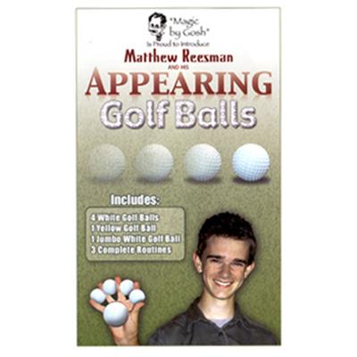Appearing Golf Balls by Goshman and Matthew Reesman - Merchant of Magic