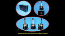 Appearing Guitars from Briefcase (3/Black) by Black Magic - Merchant of Magic