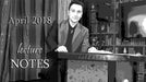April 2018 Lecture Notes by Sandro Loporcaro - INSTANT DOWNLOAD - Merchant of Magic
