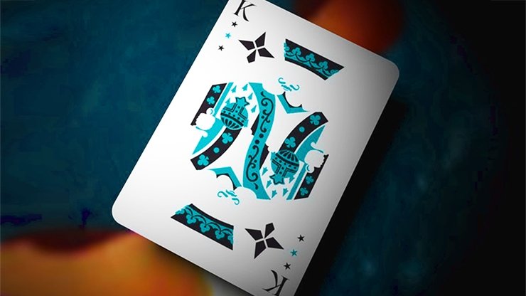Aqua Falcon Throwing Cards by Rick Smith Jr. and De'vo - Merchant of Magic