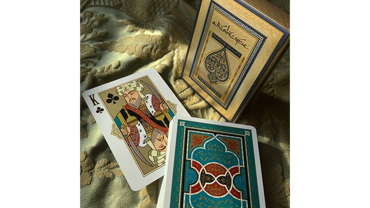 ARABESQUE Playing Cards - Players Edition (Blue) - Merchant of Magic