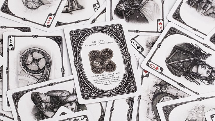 ARISTO Steampunk Playing Cards - Merchant of Magic