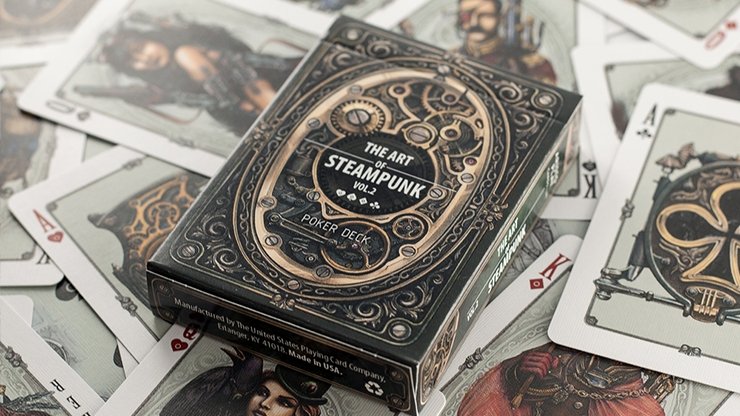 ARISTO Steampunk V2 Playing Cards - Merchant of Magic