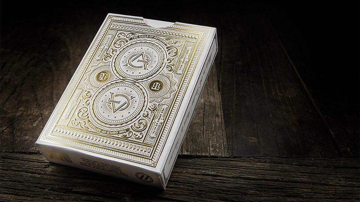 Artisan Playing Cards (White) by Theory 11 - Merchant of Magic