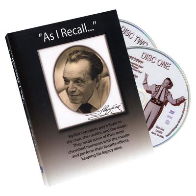 As I Recall (2 DVD Set) - Tony Slydini - Merchant of Magic