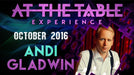 At The Table Live Lecture Andi Gladwin October 5th 2016 video - INSTANT DOWNLOAD - Merchant of Magic