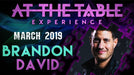 At The Table Live Lecture Brandon David March 6th 2019 video - INSTANT DOWNLOAD - Merchant of Magic