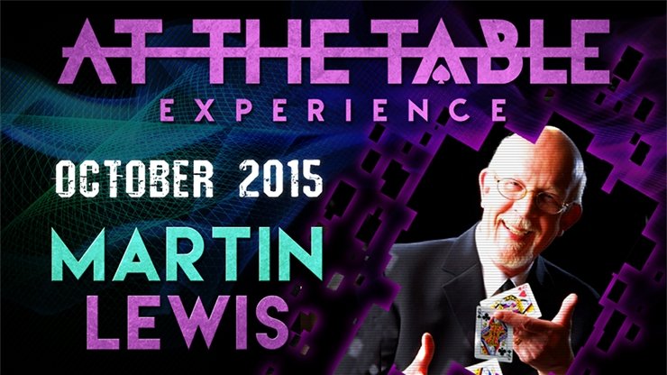 At the Table Live Lecture Martin Lewis October 21st 2015 - VIDEO DOWNLOAD - Merchant of Magic
