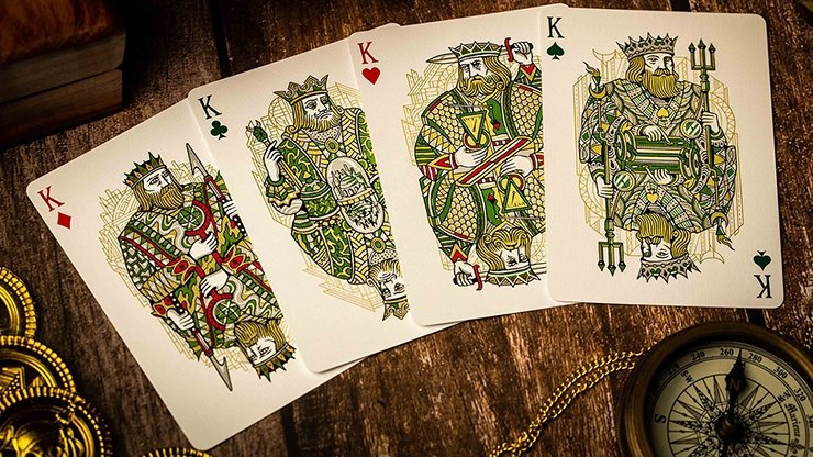 Atlantis Rise Edition Playing Cards by Riffle Shuffle - Merchant of Magic